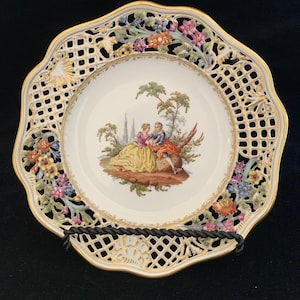 【Helena Wolfsohn】アンティーク　プレート　2枚セット Antique Helena Wolfsohn Porcelain - Etsy