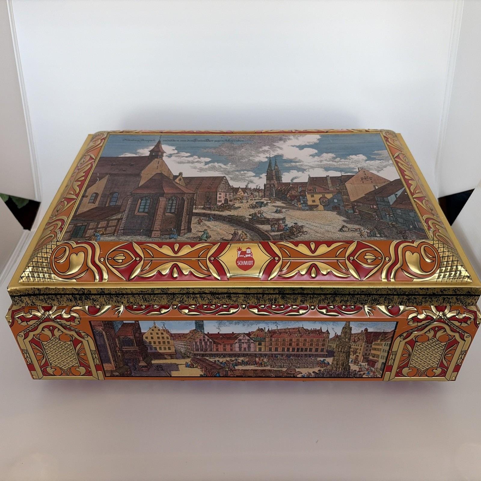 West German Vintage Metal Boxes - Etsy