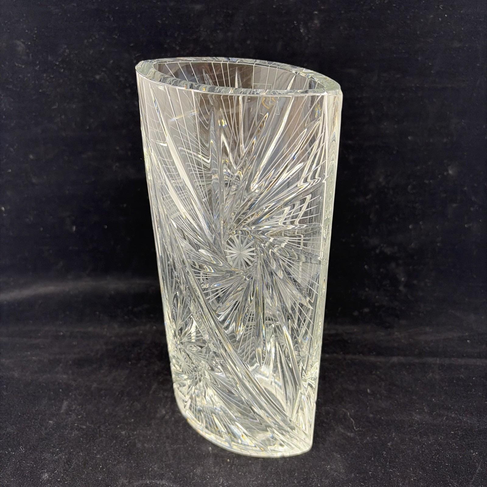 Hungarian Crystal Vases - Etsy