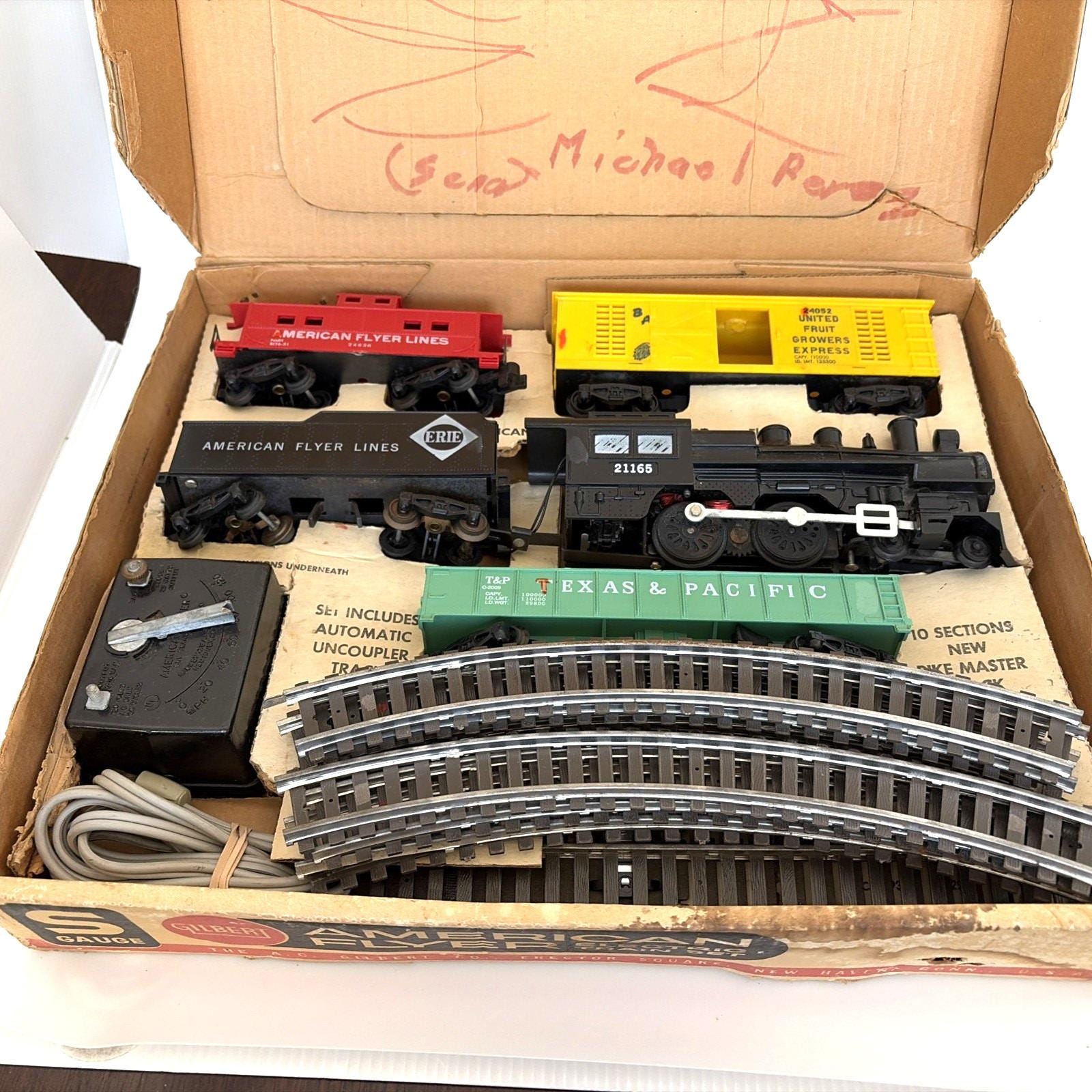 Gilbert American Flyer Train Set - Etsy