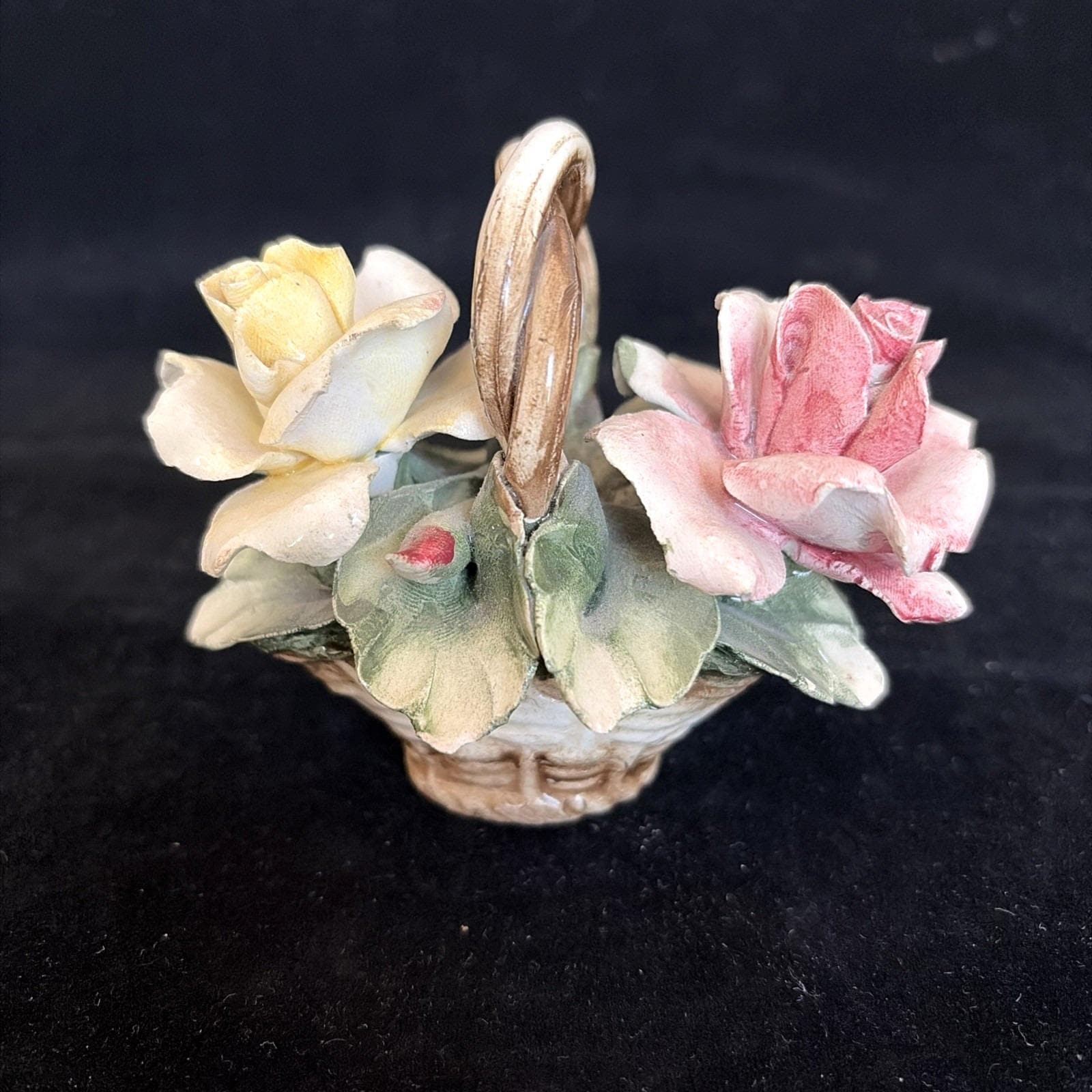 Vintage Capodimonte Flowers - Etsy