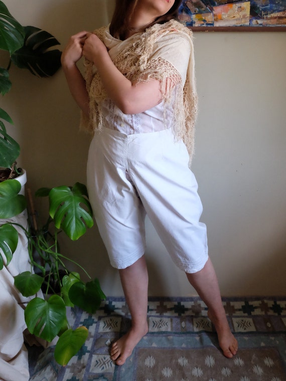Antique Bloomers 1800s 1900s Pantaloons Pantalette
