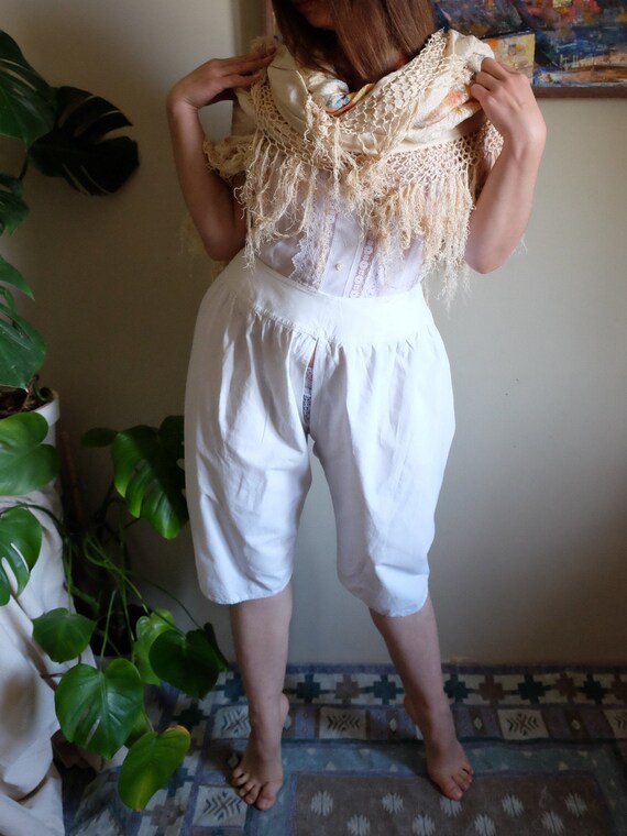Antique Bloomers 1800s 1900s Pantaloons Pantalette