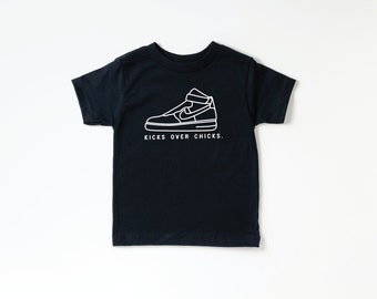 Kicks Over Chicks Tee | Kids Tee | Toddler Tee | Kids | Toddler Tee | Matching Mom | Kids Apparel | Custom Apparel |