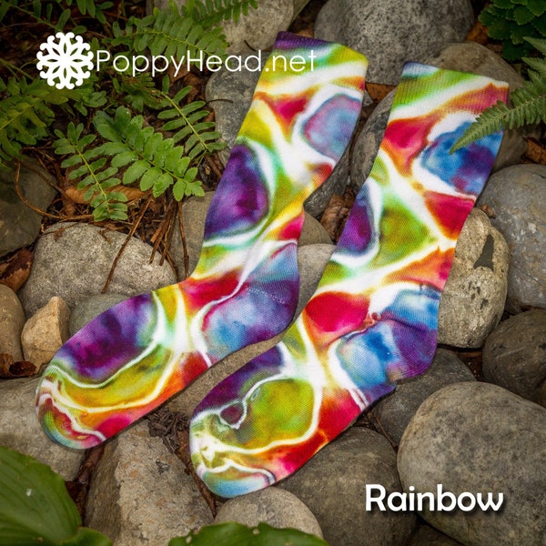 Tie Dye Socks, Super soft Eco Friendly Bamboo Fabric. Many colors available.