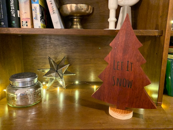 Wooden Christmas Tree Sign / Decoration