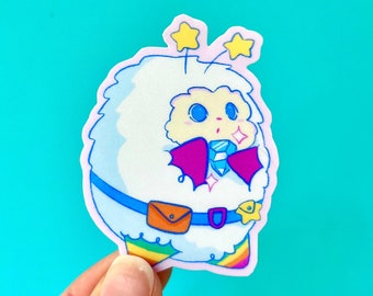 Twink Sticker - Rainbow Brite Sticker - Rainbow Brite 80s Inspired Sticker - Twink and Color Crystals Sticker - 2.5” Laptop Sticker