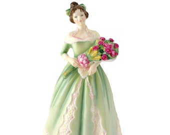 Royal Doulton Happy Birthday Figure HN3660 Nada Pedley Lady Figurine