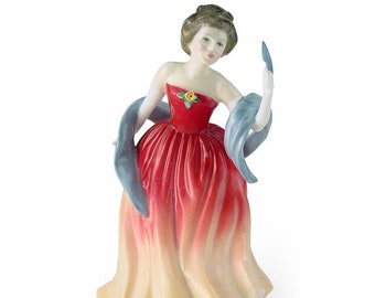 Royal Doulton Figurine  Amy’s Sister HN3445 Vintage Bone China Lady Figurine, Collectable Porcelain Classic Pretty Ladies by Peter Gee