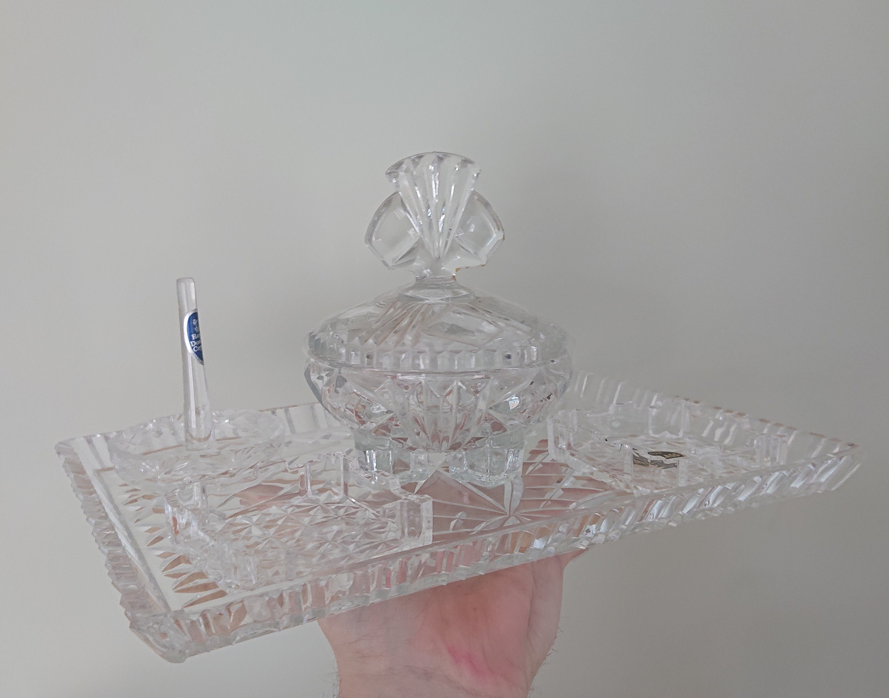 Glass dressing table tray online