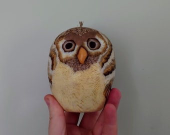 Vela de búho / Regalos para los amantes de las aves / Decoración de búhos / / Velas únicas / Velas de colores Kitsch Búho Decoración De velas Adorno de estatuilla