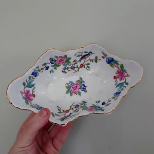 1960年代ビンテージ エインズレイ シェル型ディッシュ Vintage 60s Aynsley Bone China 