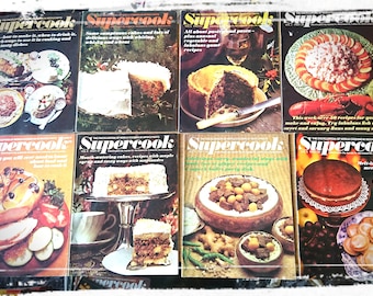 Revista Vintage Supercook - Recetas Retro Mundiales de los años 70, Volumen 3