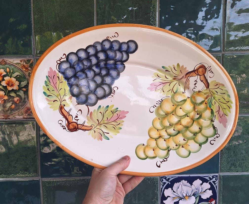 ポルトガルHANDPAINTED A.SANTOS PORTUGAL プレート A Santos Portugal Platter - Etsy Canada