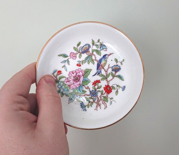 Aynsley Round Sweet Meat Dish Pembroke (gold Trim) Fine Bone China