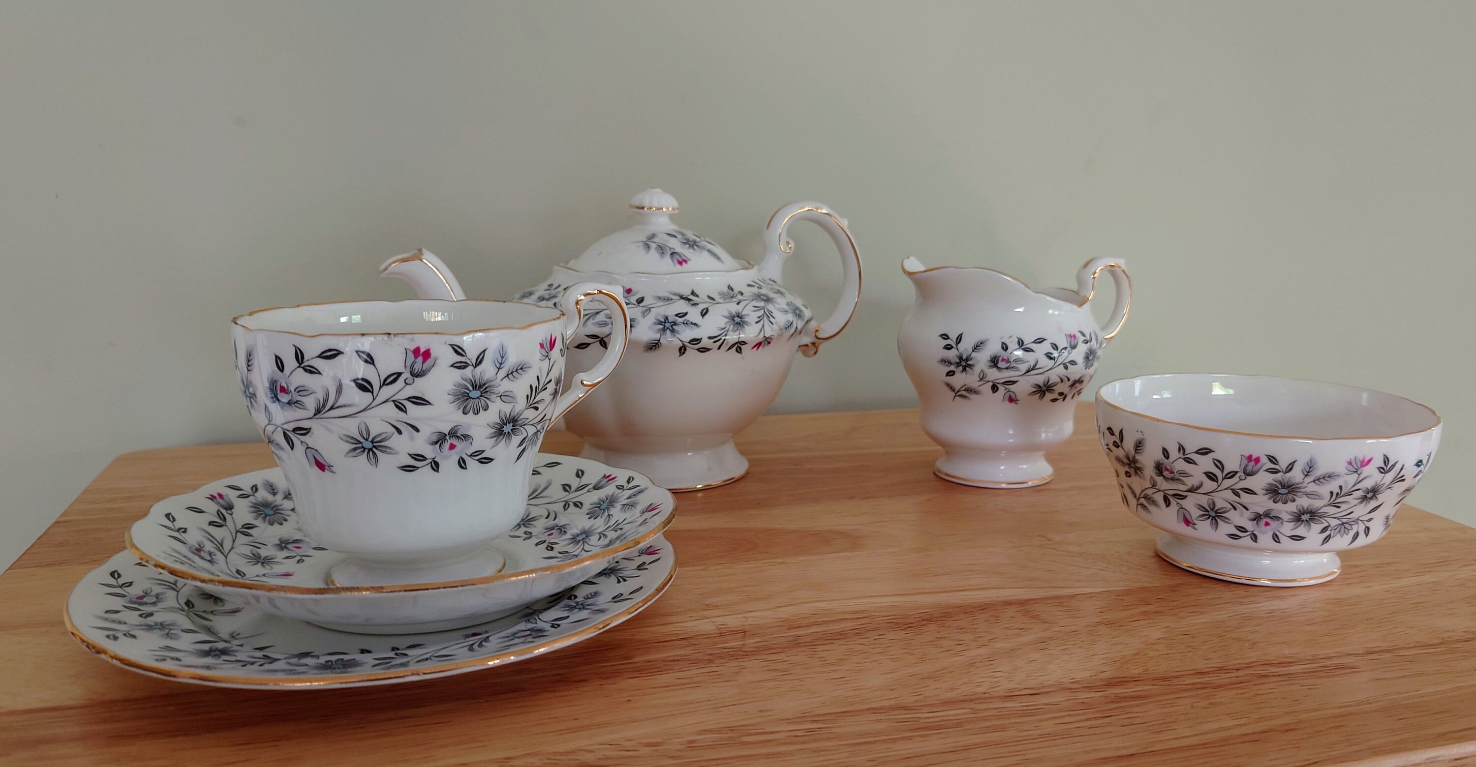 Mini Teapot & Lid Ceramic Teaset Teapot Sugar Bowl Milk Jug Etsy Ireland
