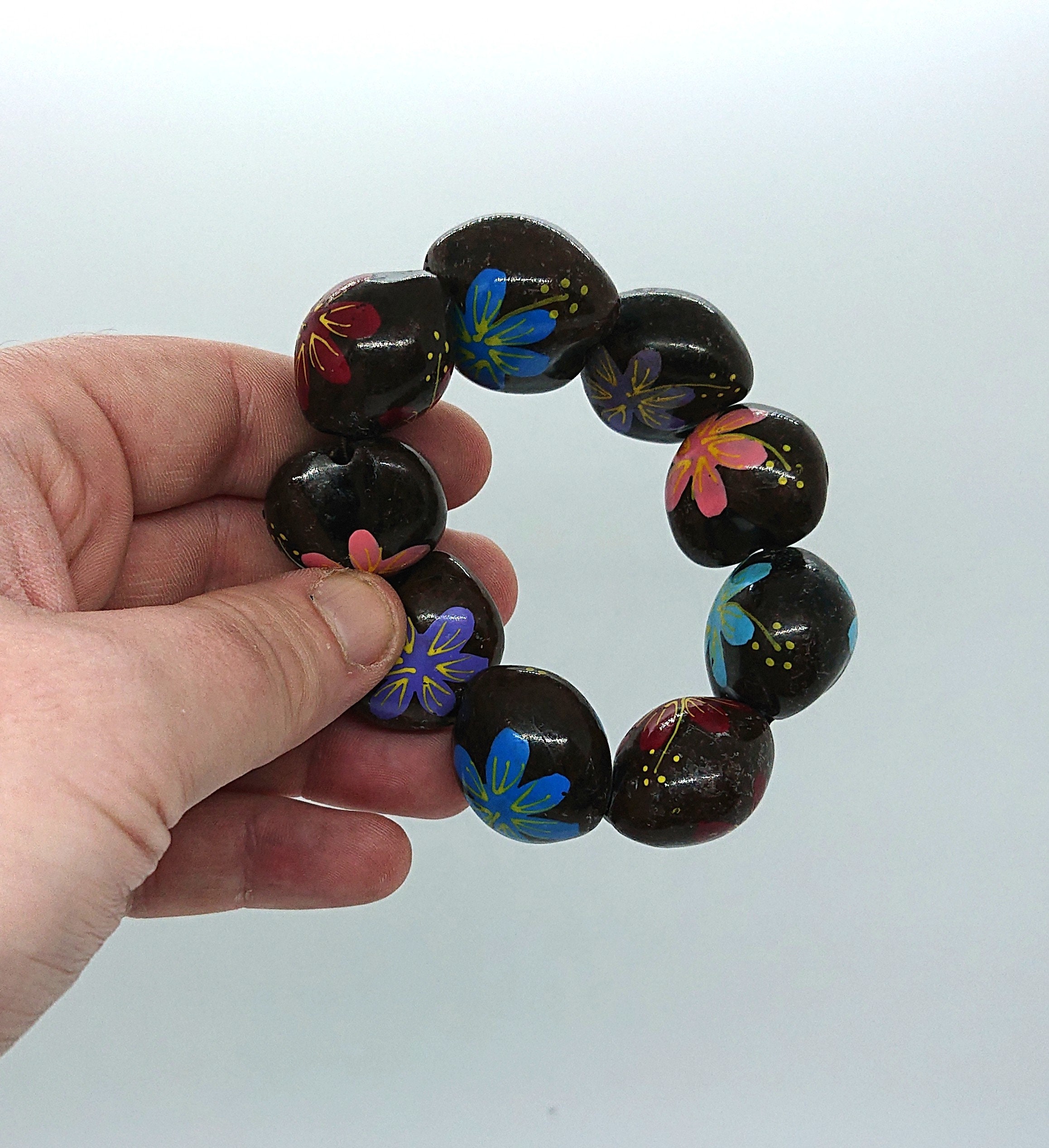 IÉNA HI-CORAZON BK WOOD PUZZLE BANGLE IÉNA HI-CORAZON BK WOOD PUZZLE BANGLE