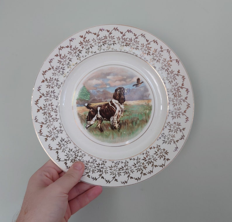 Vintage Decorative Plate Kirklands & Co Embassy Ware Hunting Etsy