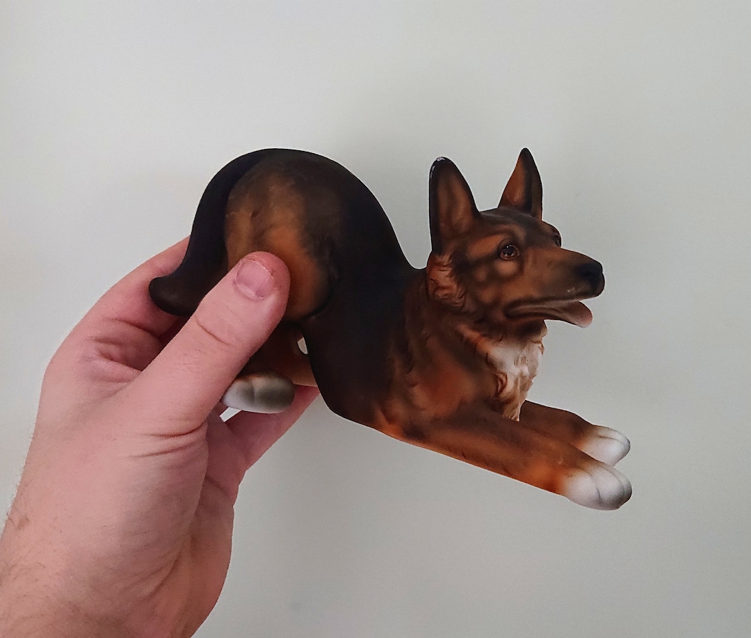 Captain Max Von Stephanitz Buy Vintage Dog Figurine Alsatian