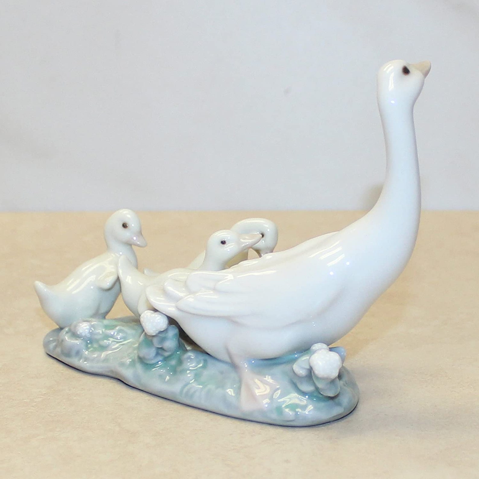 Lladro Little ducks after mother Gloss Geese and Gosling | Etsy