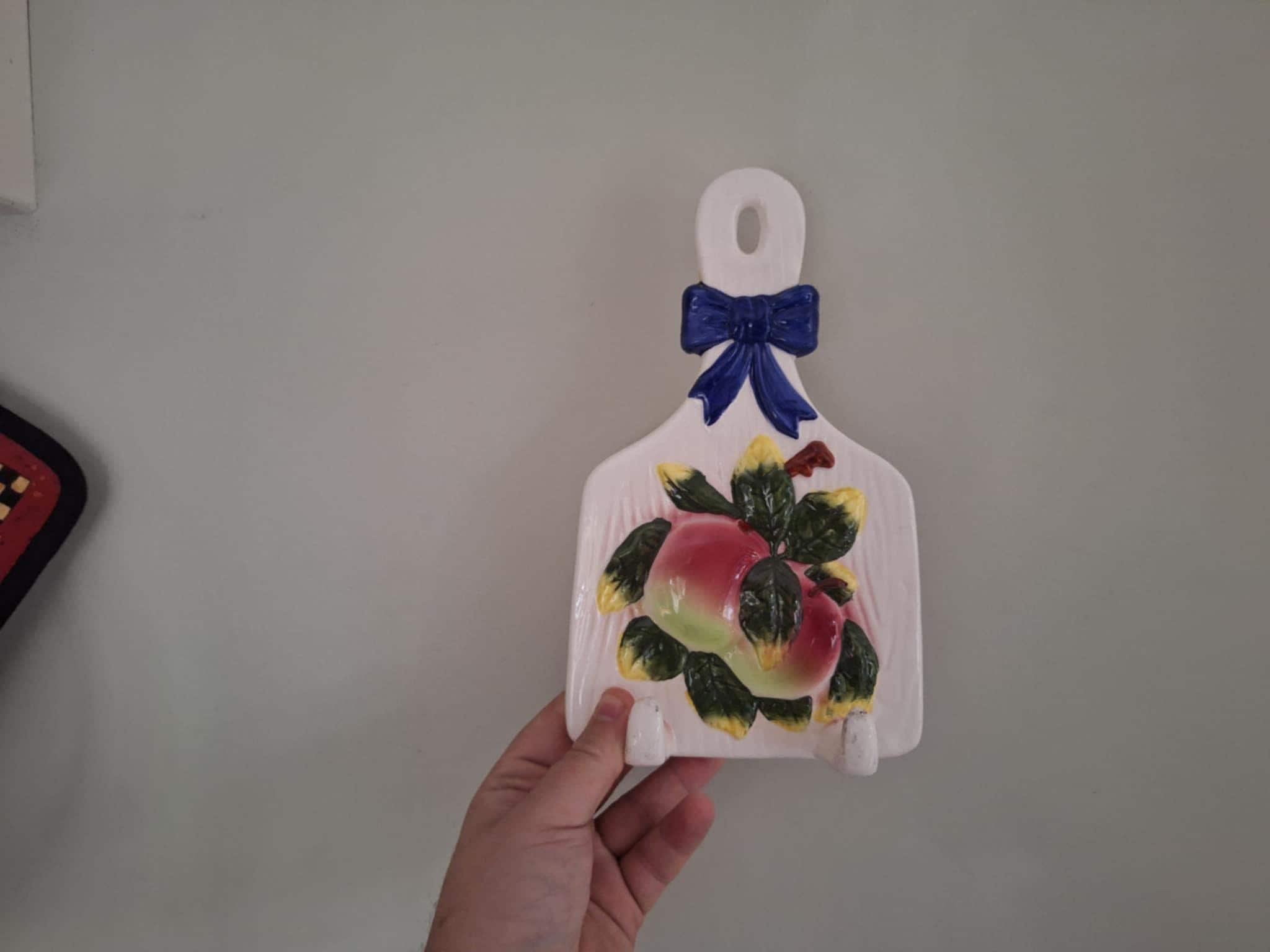 Lot De 6 Fruits Décoratifs En Argile à Suspendre - Terre Cuite Naturelle - Déco Terrasse