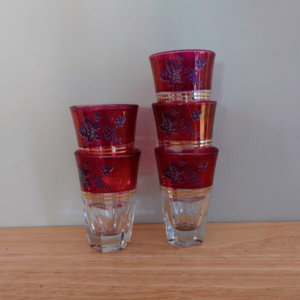 1950 Drinking Glasses Etsy