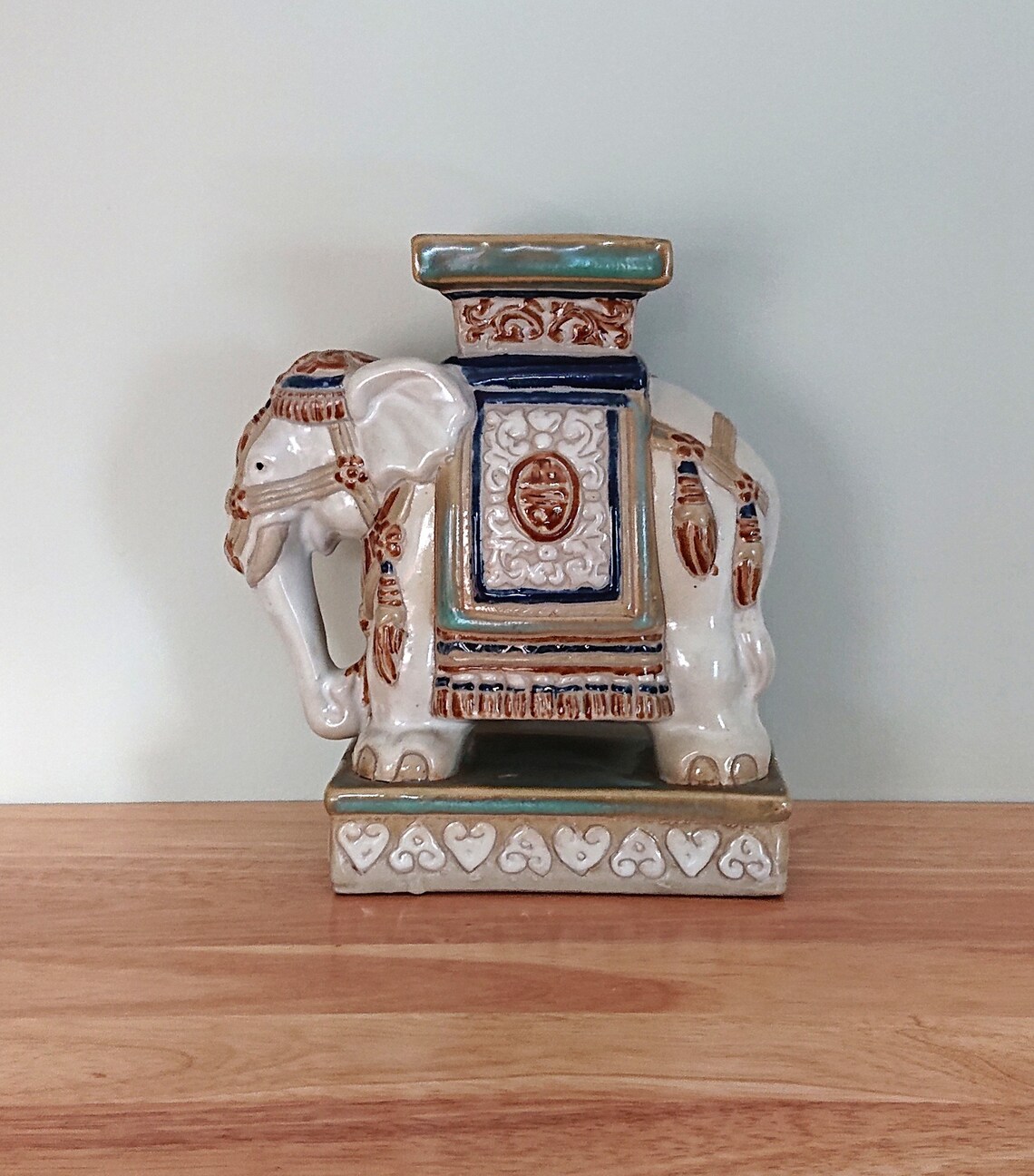 Indian Elephant Statue Plant Pot Stand Sculpture Figurine Etsy