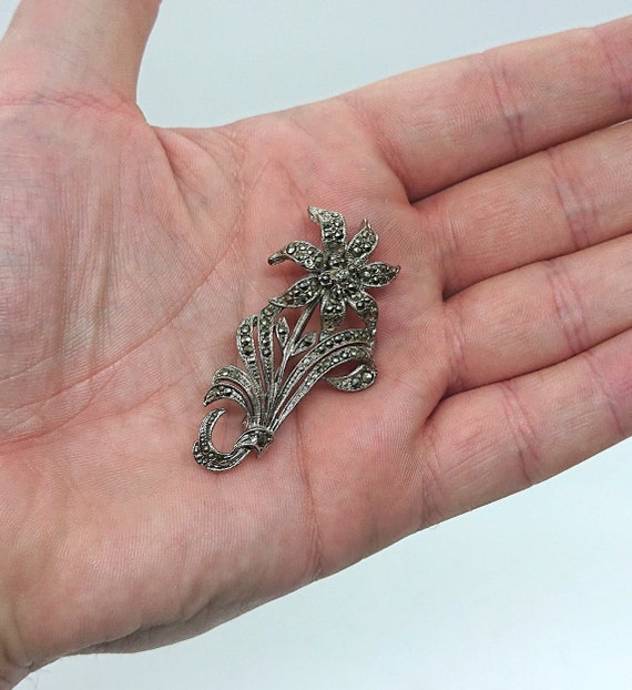 Marcasite pins brooches clearance