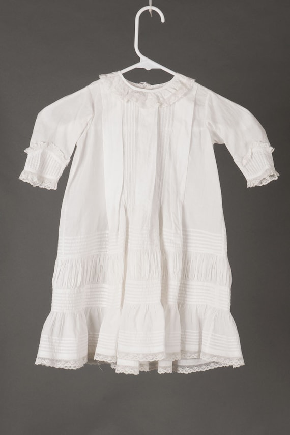 Antique, Victorian/Edwardian, girl's 2T, white cot