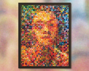 Self-Portrait (Grid) - Artwork Print by JC Jacobs