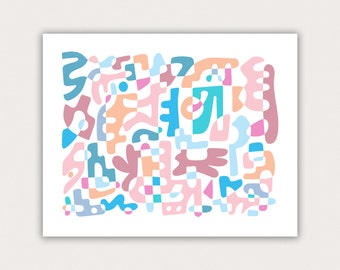Shapes - Abstract Artwork Prints