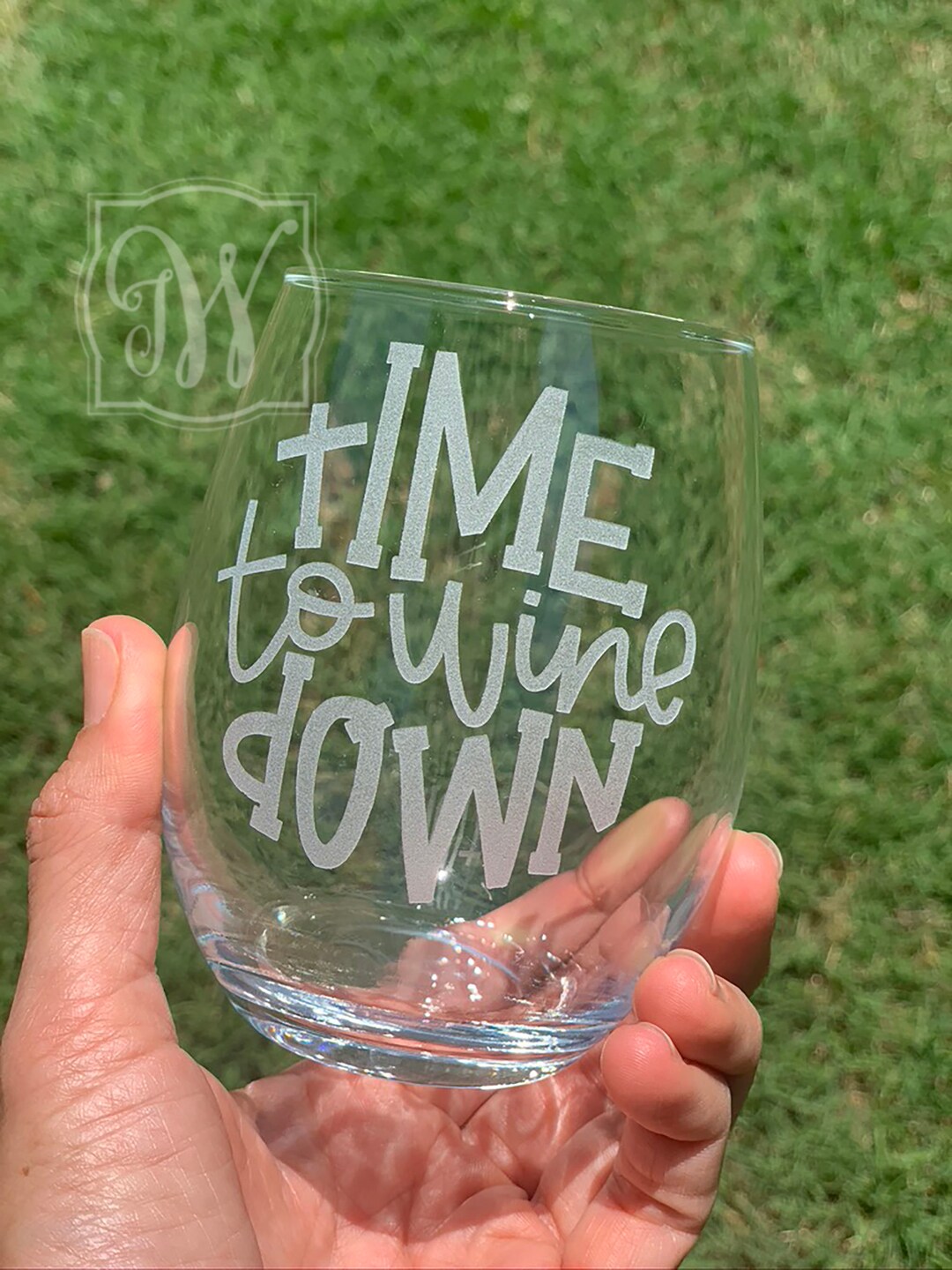 Mom Wine Glass Wine Glass Personalized Gift Etched Wine Etsy