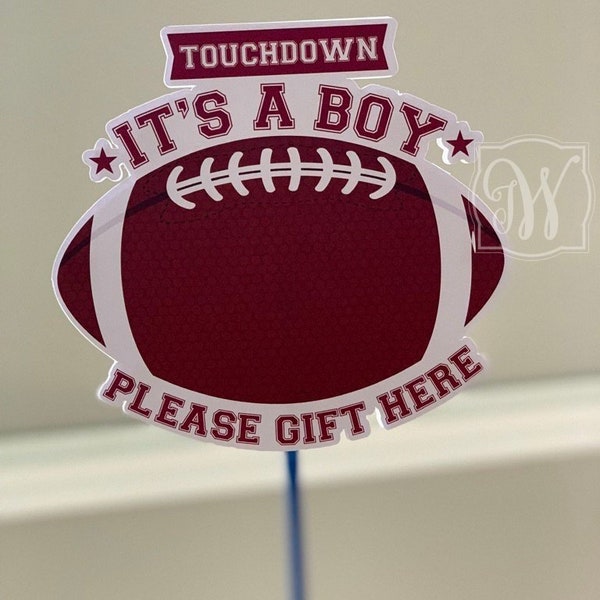 Touchdown Centerpiece Etsy