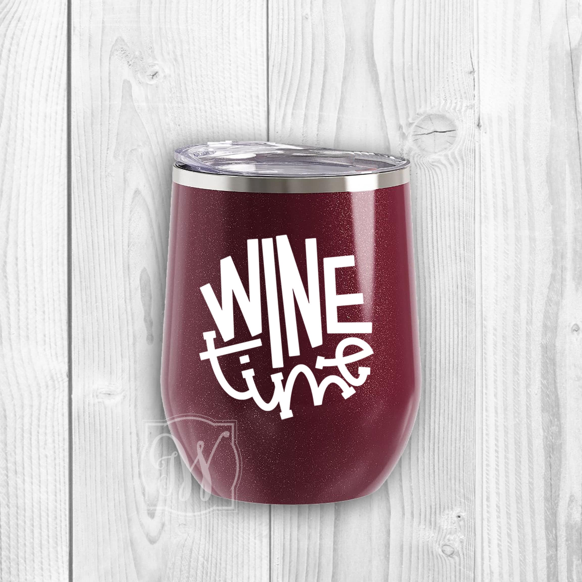 Wine Tumbler Decal Wine Glass Decal Yeti Decal Tumbler Etsy UK
