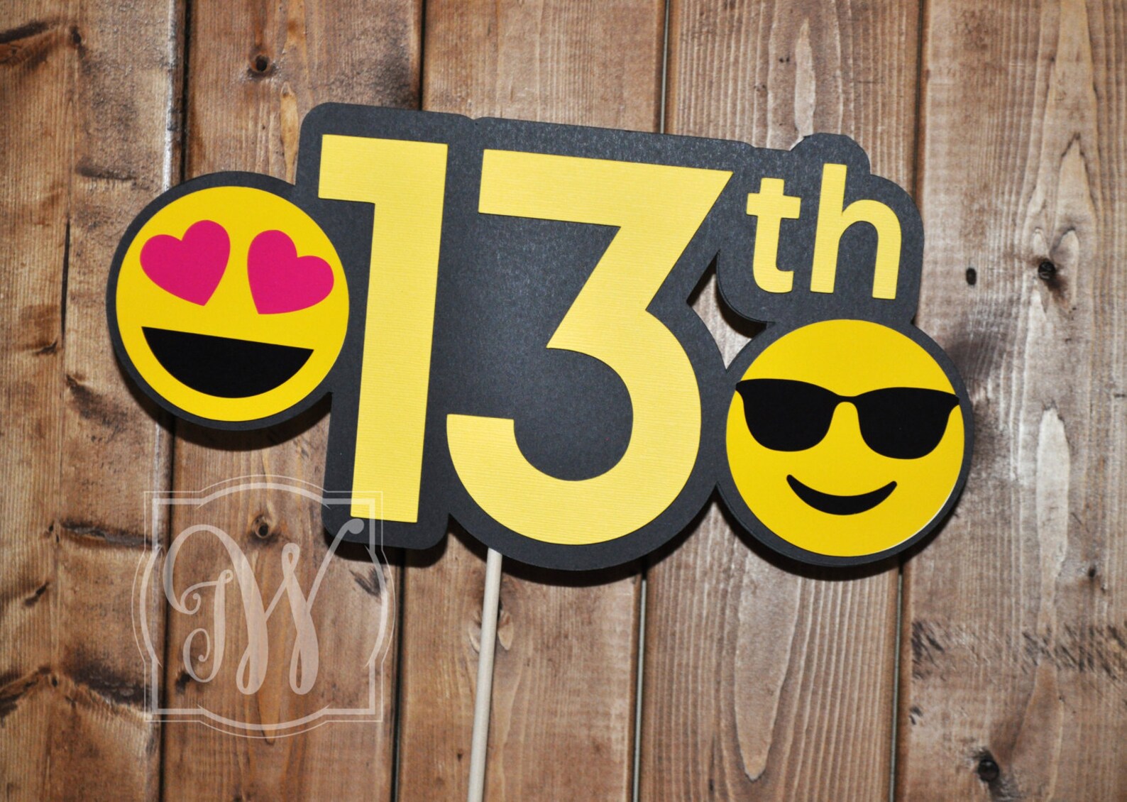 Emoji Inspired Birthday Centerpiece Emoji Party Emoji Etsy