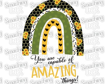 Capable Of Amazing Things ~ Apparel Transfer | DTF | Iron On | Sublimation | HTV