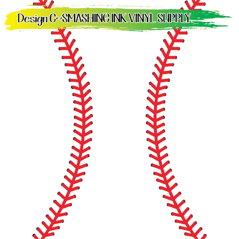 Baseball Pattern Vinyl/printed Heat Transfer Vinyl/patterned Etsy