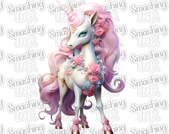 Magical Unicorn 2 ~ Apparel Transfer | DTF | Iron On | Sublimation | HTV