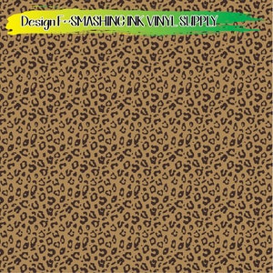May include: A seamless pattern featuring a brown background with a repeating pattern of dark brown leopard spots.