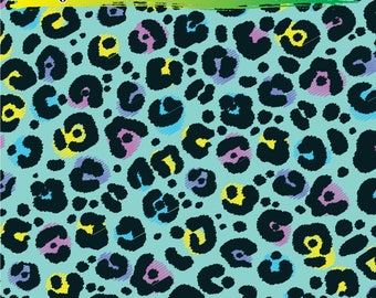 Colorful Cheetah Adhesive Vinyl | Heat Transfer | Faux Leather | Laser Safe Materials