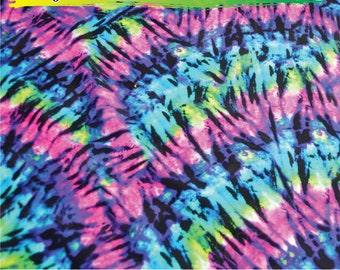 Tie Dye Adhesive Vinyl | Heat Transfer | Faux Leather | Laser Safe Materials