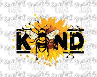 Kind Sunflower ~ Apparel Transfer | DTF | Iron On | Sublimation | HTV