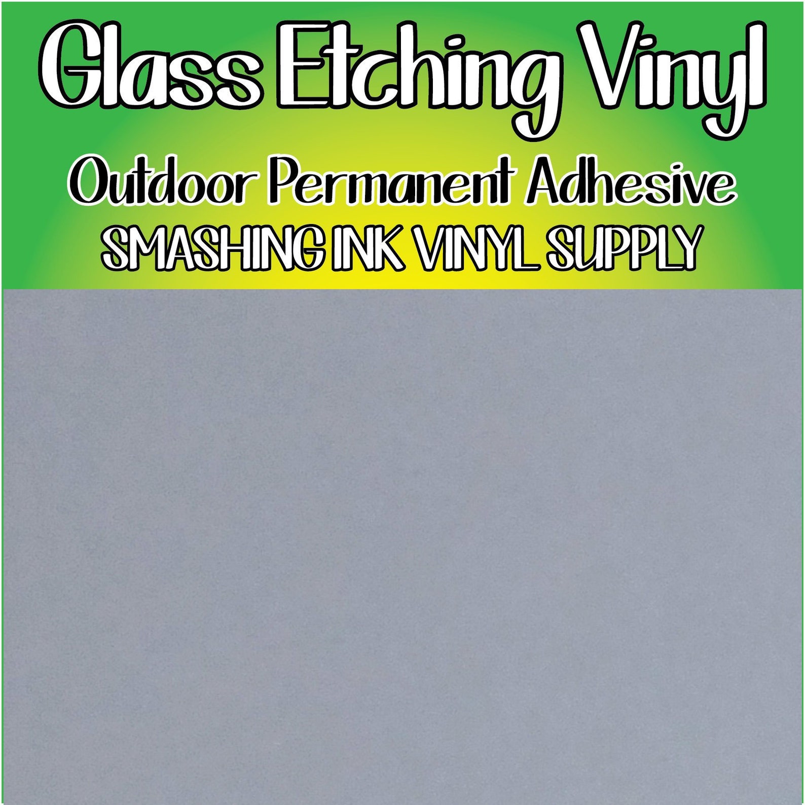 Glass Etching Vinyl/Specialty Vinyl/Permanent Vinyl/Etched Etsy