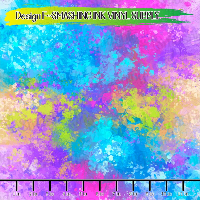 Paint Splatter Printed Vinyl/printed Heat Transfer Etsy
