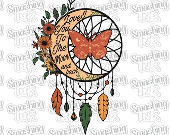 Love Dream Catcher ~ Apparel Transfer | DTF | Iron On | Sublimation | HTV