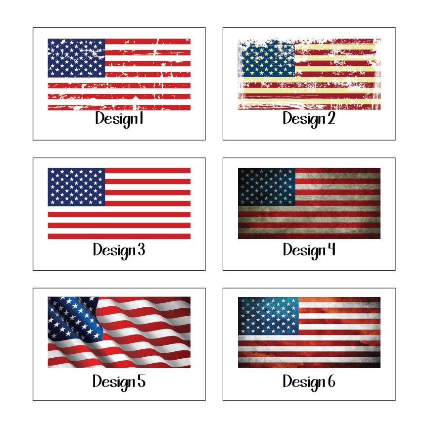 American Flag Heat Transfers/american Flag HTV/US Flag - Etsy