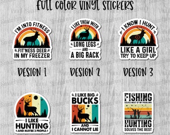 Hunting Vinyl Sticker Pack #3 