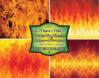 Flame Pattern Vinyl/Printed Heat Transfer Vinyl/Patterned Vinyl/Printed 651 Vinyl/Printed 631 Vinyl/Printed Outdoor Vinyl/Printed HTV