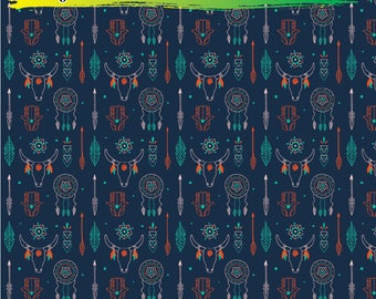 Tribal Pattern Adhesive Vinyl | Heat Transfer | Faux Leather | Laser Safe Materials