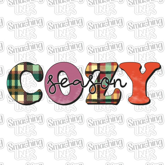 Cozy Apparel Transfer - Available in Heat Transfer, DTF (Direct to Film), or Sublimation, Iron On Shirt Transfer